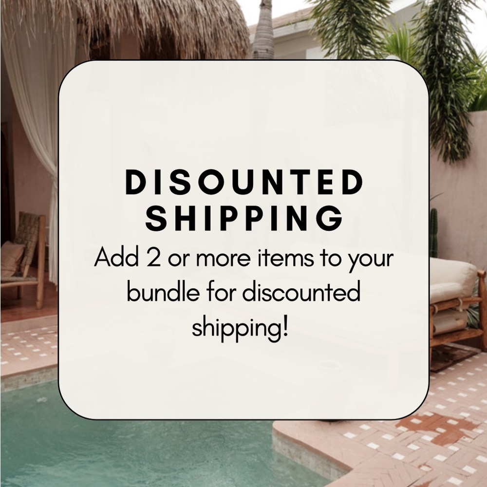 Discounted Shipping!